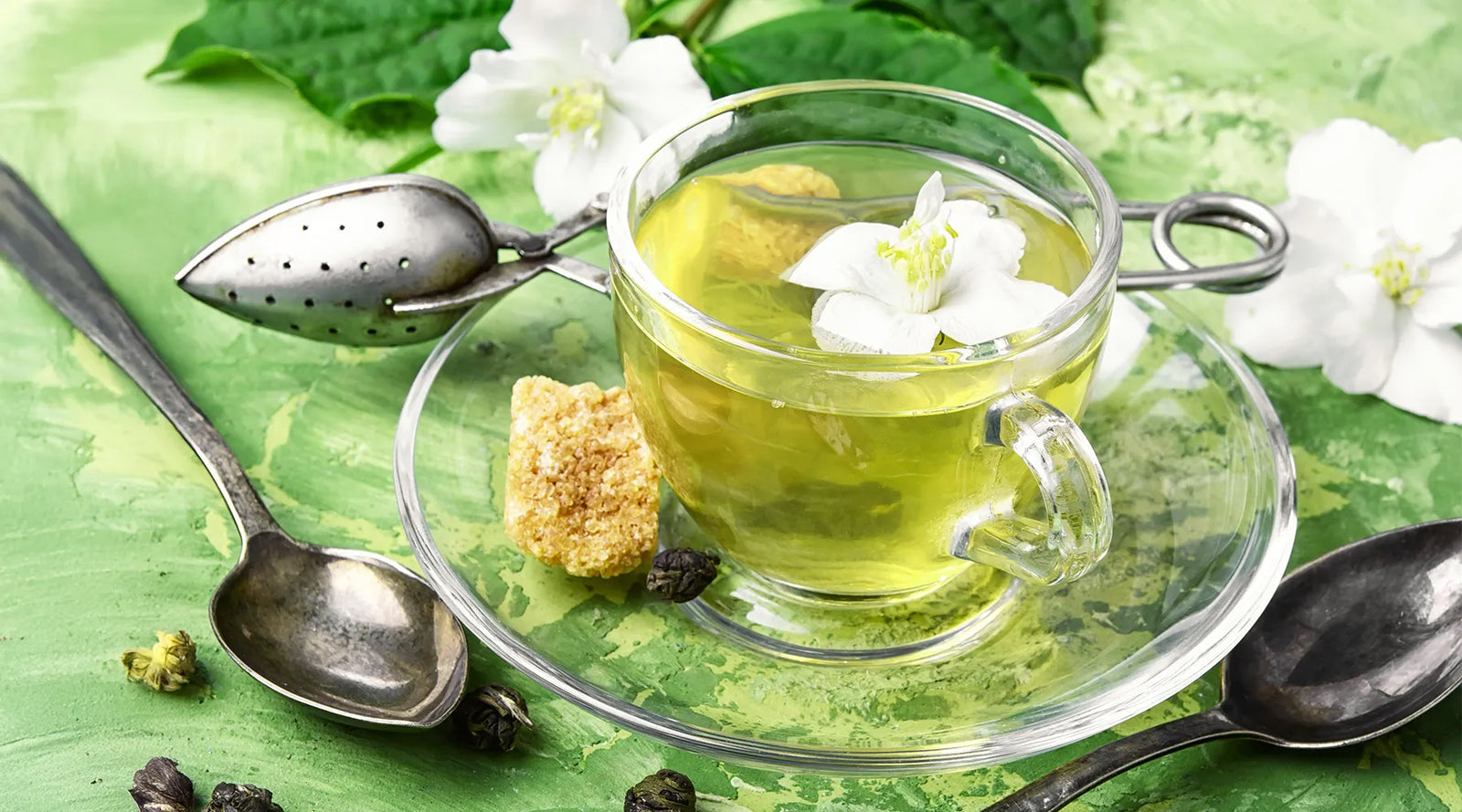 Thé vert au Jasmin - Bienfaits santé