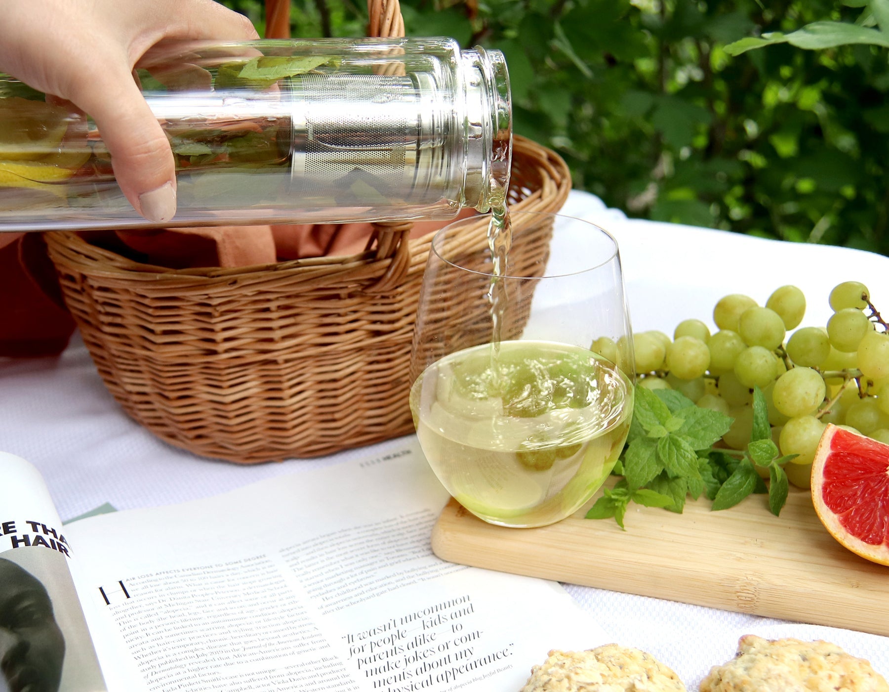 Mojito à la menthe et tilleul