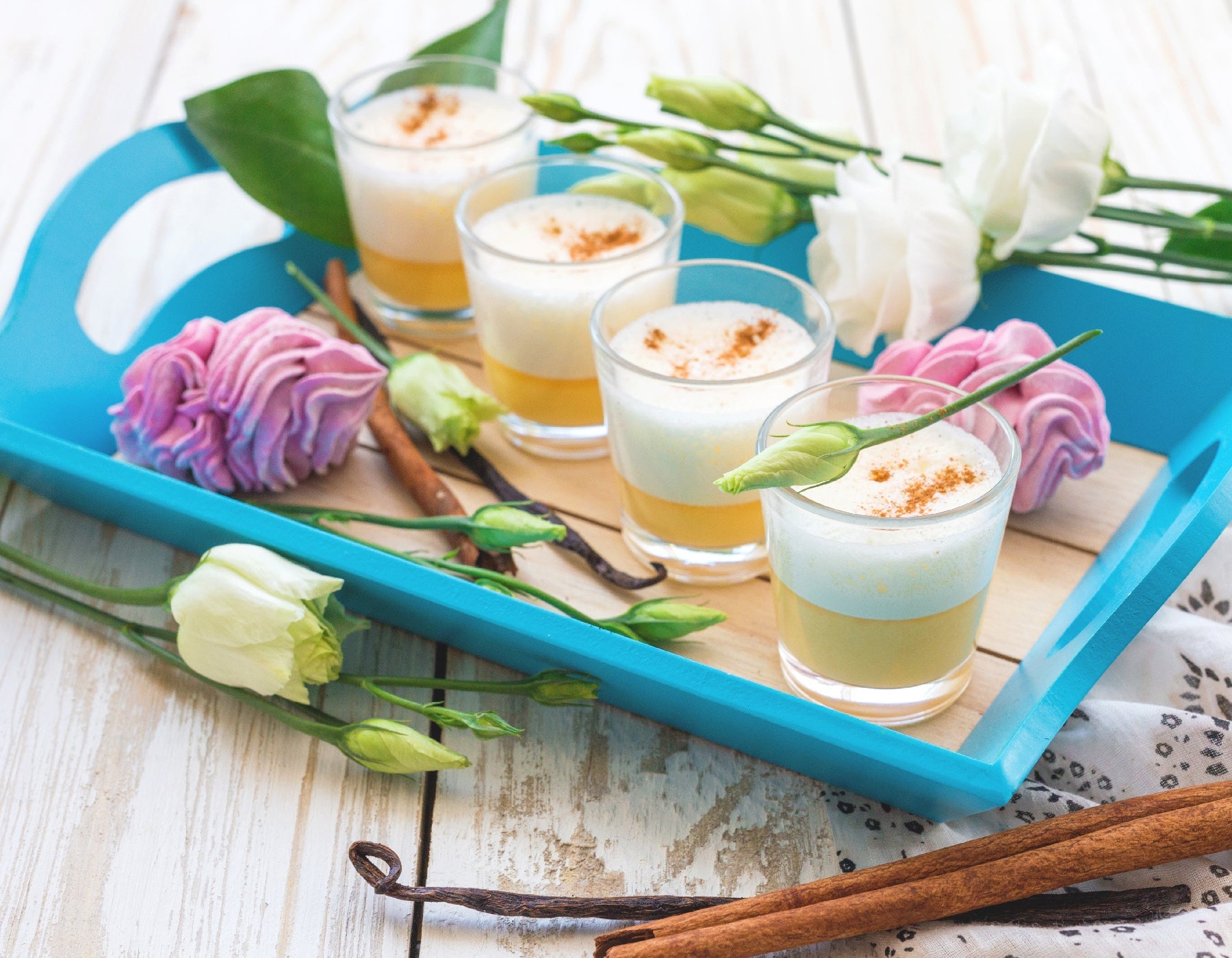 Recette eggnog de Pâques à la fleur d'oranger