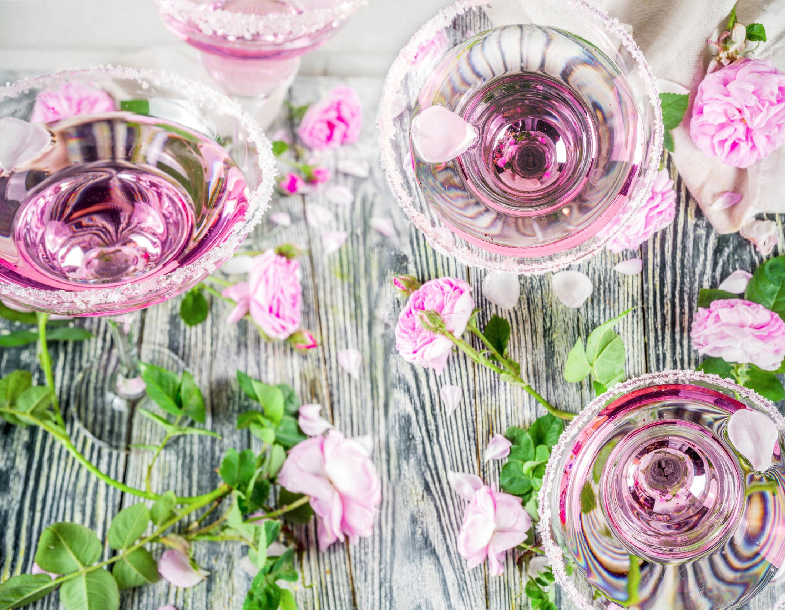 Mocktail à la rose et litchi de Les thés FloralTea