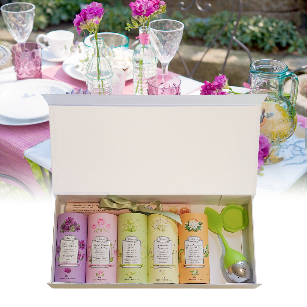 Gift box of 5 best sellers + infuser