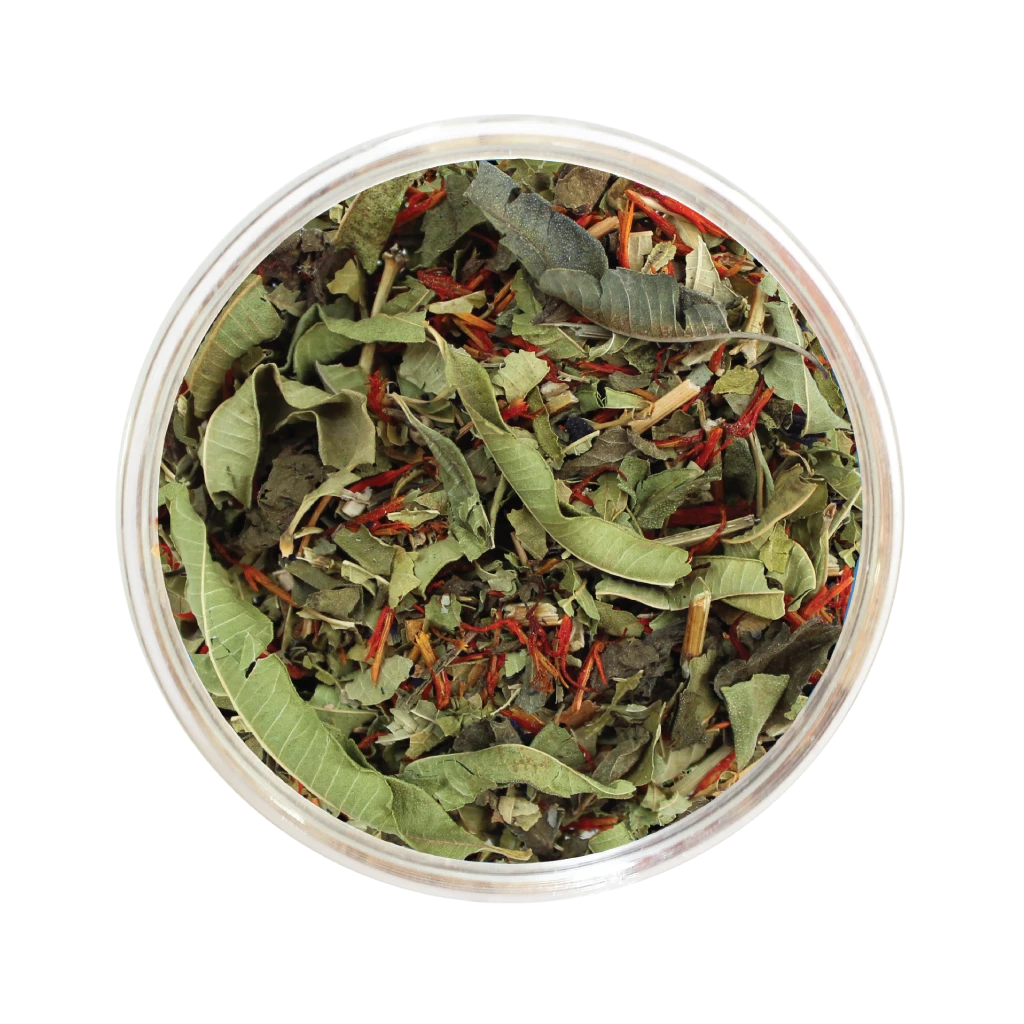 Mélange de tisane de Tilleul de Les thés FloralTea gourmet et santé fait à la main au Québec avec plantes médicinales pour leurs vertus digestives et relaxantes, aidant à réduire le stress, l’anxiété et la pression artérielle. Végétalien, ingrédients naturels, biologiques ou sauvages, vrac ou sachet compostable.